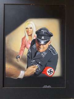 Gourdon, Michel - 1 Original cover - Espionnage #603 - Fred Noro - La Peau du Vicomte - 1967 | Catawiki