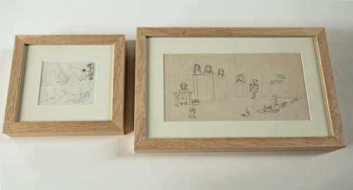 Sempé, Jean-Jacques - 2 Original preliminary drawing - Le Petit Nicolas | Catawiki