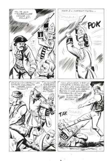 Cedroni, Carlo - 6 Original page - Blek le roc et le petit Trappeur-Kiwi #383 - "Chasseur de primes! " - 1986 | Catawiki