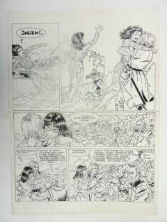Legein, Pierre - 1 Original page - Dampierre T4 - Le Complot de Laval - 1997