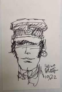 Pratt, Hugo - 1 Original commission drawing - Corto Maltese - 1972 | Catawiki