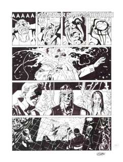 Bonazzi, Germano - 2 Original page - Nathan Never #32 - "Dirty Boulevard" - 1994 | Catawiki