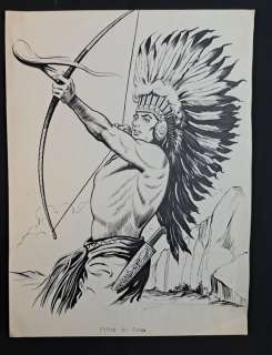 Uberti, Emilio - 1 Original cover - Yumak - Frecce di Fuoco - 1958 | Catawiki