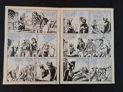 EsseGesse - 2 Original page - Il Comandante Mark - Il Rito di Sangue - 1980 | Catawiki