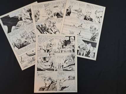 Corteggi, Luigi - 4 Original page - L’Astronave Perduta - 1980 | Catawiki