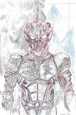 John Bivens | John Bivens: Guyver | Panel Punk Comics Originals