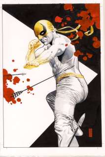 J.G. Jones - Jg Jones Iron Fist the Living Weapon Variant Cover Issue 02 Page Cover