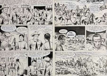 Nicolo, Erio - 2 Original page - Tex | Catawiki