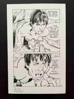 Morgan, Bruce (Bourgne, Marc) - 1 Original page - Les Instincts Pervers T4 - La Revanche - 2004 | Catawiki