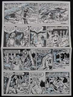 Vandersteen, Willy / Sels, Frank | Original page  - De Rode Ridder 20  - Kerwyn, de magiër  - (1964) | Catawiki