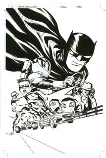 Michael Cho - Batman: Urban Legends Issue 1 Page Cover