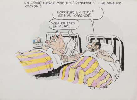 Dimitri | 6 Gouaches en couleurs. Ensemble de 6 gouaches aux sujets sulfureux | Tessier Sarrou