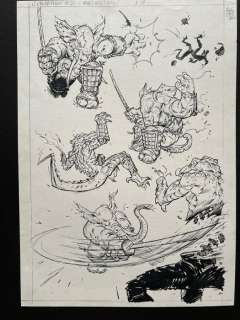 Cook, Boo - 1 Original page - Elephantmen #21 - Kill! Kill! Kill! - 2014