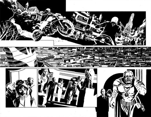 Dani | Batwoman - #2 Page 4-5 DPS | Kinetic Collectibles