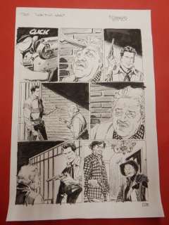 Brindisi, Bruno - 3 Original page - Tex Willer #44 - "La Ley De Fuga" - 2022 | Catawiki