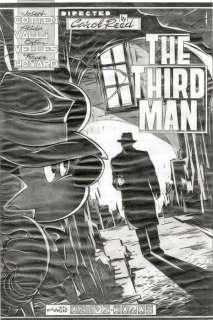 Jaume Esteve - Mickey Mouse in The Third Man (Film 1949) - Original Pencil Drawing | Catawiki