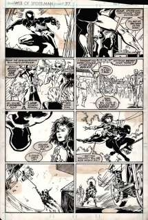 Keith Williams, Steve  Geiger - Web of spider-man #37 p 19 (1988)