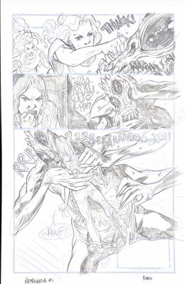 John Bivens | John Bivens: RETROVERSE #1 | Panel Punk Comics Originals