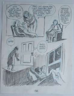 Will eisner - Original Sketch Page (p.172) - To the heart of the storm - 1 Album - 1991 | Catawiki