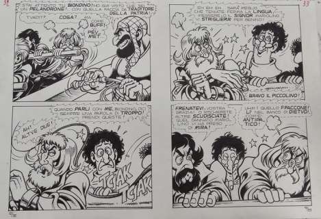 Magnus - Romanini - 1 Original page - La compagnia della forca - # 12 “La traversata maledetta” | Catawiki