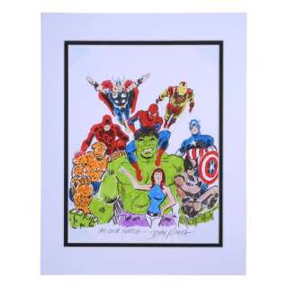 Gemstone Publishing - Hand-Illustrated John Romita, Sr. Overstreet Comic Price Guide No. 41 Variant Cover Prelim | Propstore