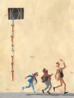 Rabaté, Pascal - 1 Original cover - Les nouveaux Pieds Nickelés - Hommage à Louis Forton - 2010