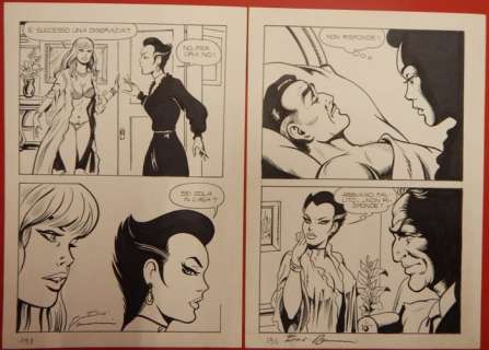 Romanini, Giovanni - 4 Original page - Ulula supplemento al #21 - I depravati di Manila - 1983 | Catawiki