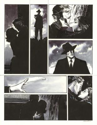 Bernard Vrancken | Planche originale n°139 - Les Enfants du ciel | Daniel Maghen