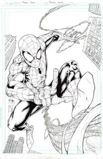 Shane Davis Michelle Delecki - Amazing spider-man variant cover issue 01 page variant cover