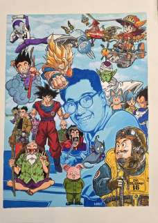 Carmarda, Larry - 1 Original drawing - Akira Toriyama e i suoi personaggi | Catawiki