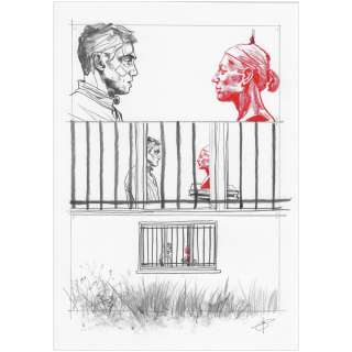 Laurent Bonneau - L‘étreinte - Page originale 102