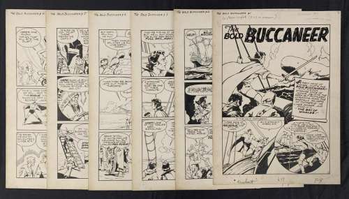 Knockout Comics #1 Original Story Art. | Weiss Auctions