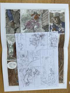 Hermann - 1 Original preliminary page - Duke T7 - Ce Monde n’est pas le mien - 2023 | Catawiki