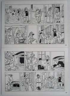 Morjaeu , Luc - 1 Original page - Suske en Wiske 319 - Suske de rat - Page 32 - 2015 | Catawiki