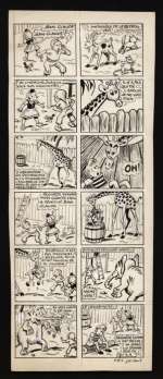 Cuvillier, Maurice | Original plate  - Sylvain et Sylvette  - (1953) | Catawiki