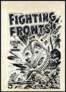 Elias, Lee - FIGHTING FRONTS #5 Cover | ComicConnect