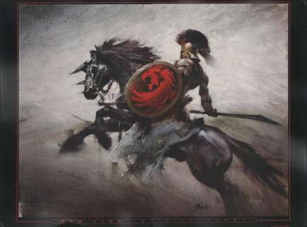 Velhagen, Eric - Red Lion Signed Print