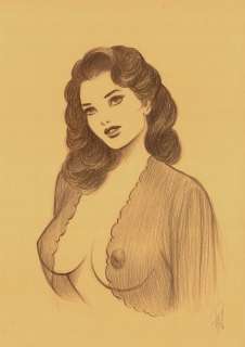 Paturaud, Laurent - 1 Original drawing - Pin Up | Catawiki