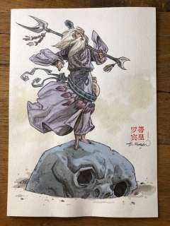 Robin, Thierry - 1 Original drawing - Le Mage | Catawiki