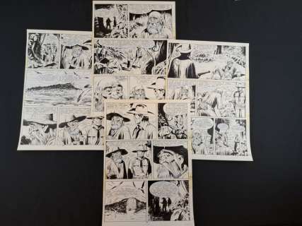 Monti, Nizzi - 4 Original page - Tex - Orme Sulla Sabbia | Catawiki