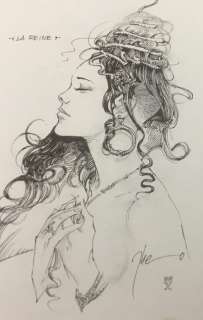 Theo - 1 Original drawing - Murena - La Reine - 2022 | Catawiki