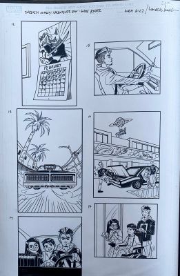 Alba Glez, Walden Wong | Infinity Comics Valentines Day Ghost Rider panels 12-17 | Walden Wong