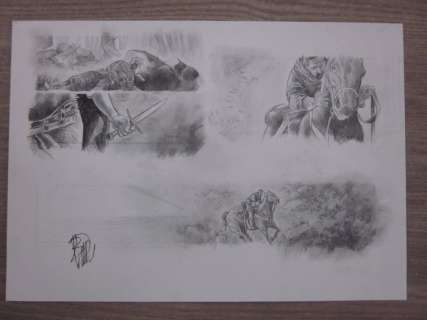 Dellac, Benoît - 1 Original preliminary page - Nottingham T1 - 2021 | Catawiki