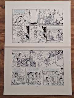 De Decker, Frodo - 2 Original page - De Ridder - Pagina 33 uit ’Heer Donkerduister’ - 2024 | Catawiki