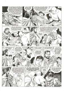 Mitton, Jean-Yves - 1 Original page - Ben Hur T3 - Cheik Iderim - 2010 | Catawiki