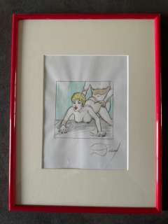 Renaud - 1 Original colour drawing - Jessica Blandy | Catawiki