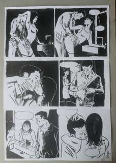 Deloupy, Zac - 1 Original page - Pour la peau - P 18 de l‘album Pour la peau - 2018