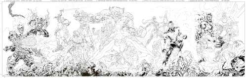 SPIDER-MAN 2099 #1-5 ALAN QUAH ORIGINAL COVER ART (CONNECTING COVER SET)