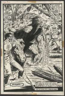 Starlin, Jim - FEAR #12 Splash Page | ComicConnect