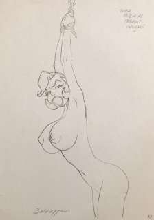 Baldazzini, Roberto - 1 Original page - Bondage Hotel - Pag. 33 | Catawiki